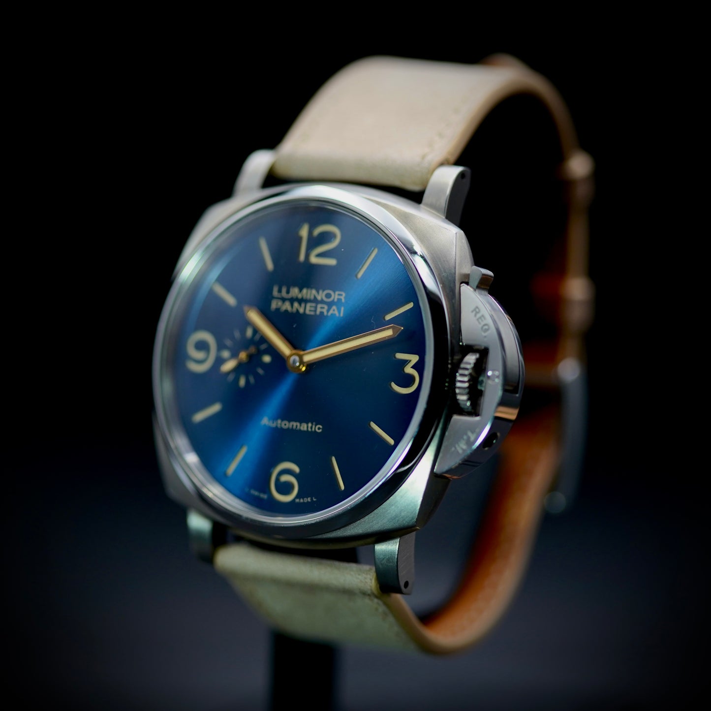 Panerai Luminor Due Titanium Mens 2 Straps PAM00729