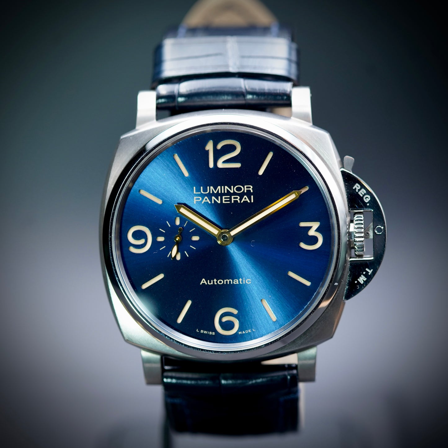 Panerai Luminor Due Titanium Mens 2 Straps PAM00729