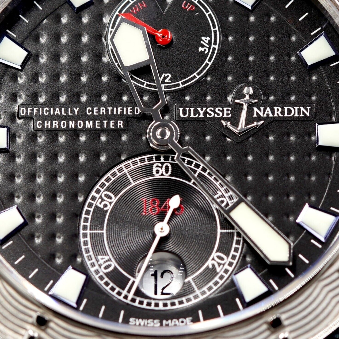 Ulysse Nardin Maxi Marine Diver 40mm 263-51-3/92 Watch 263 51 w/ box, booklets